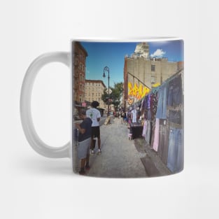 Manhattan Rivington Street Graffiti NYC Mug